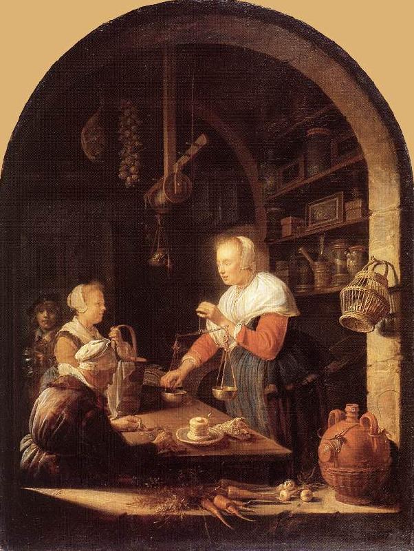 Gerrit Dou The Grocer's Shop